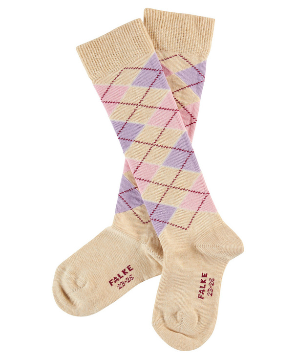 Clothing FALKE Boys Classic Argyle Knee-High Socks Knee-High Socks