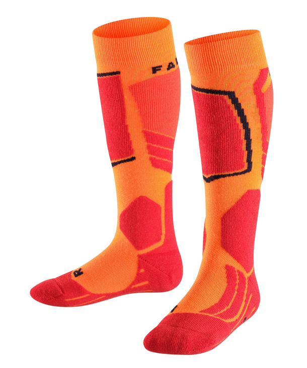 orange kids socks