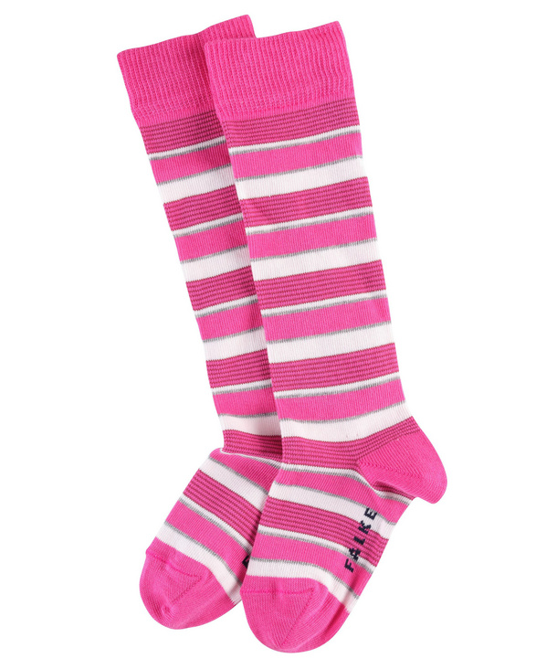 kids pink knee high socks