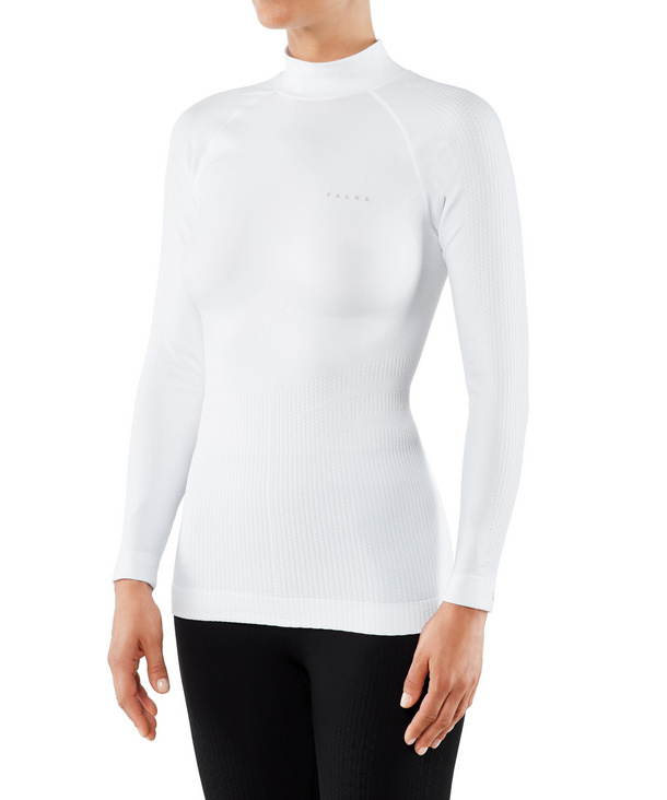 Image of FALKE SK Impulse Women Long sleeved Shirt, L, White, Block colour