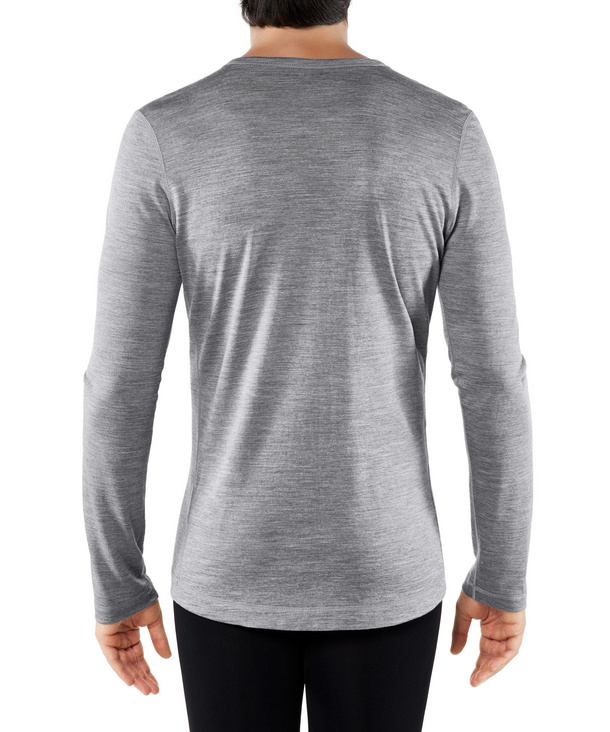 FALKE Ropa Interior Silk Lana Manga Larga Camiseta