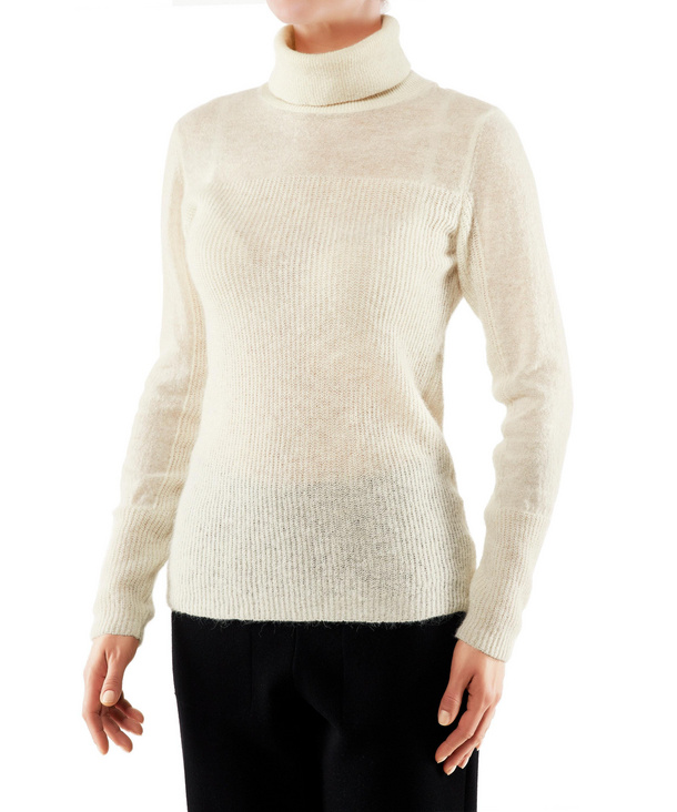 fine roll neck jumper