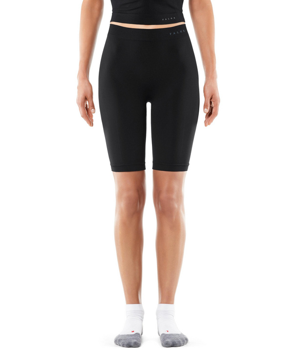 Image of FALKE Women Short Tights Warm, M, Black, Block colour