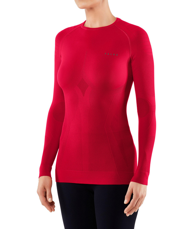 running: breathable Multiple Colours Sizes XS-XL For hiking Thermal FALKE Womens Warm Tight Fit Zip Long Sleeve Base Layer Top 1 Piece 