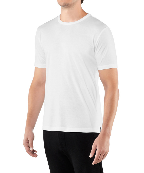 ochtendgloren Niet genoeg Tactiel gevoel Men T-Shirt Round-neck (White) | FALKE