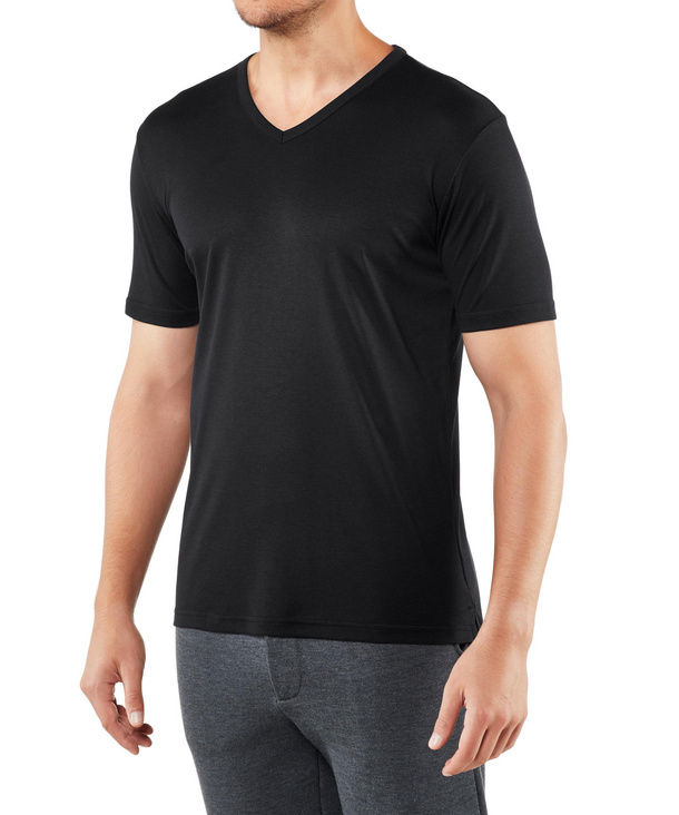 tennis Herformuleren Boren Men T-Shirt V-neck (Black) | FALKE