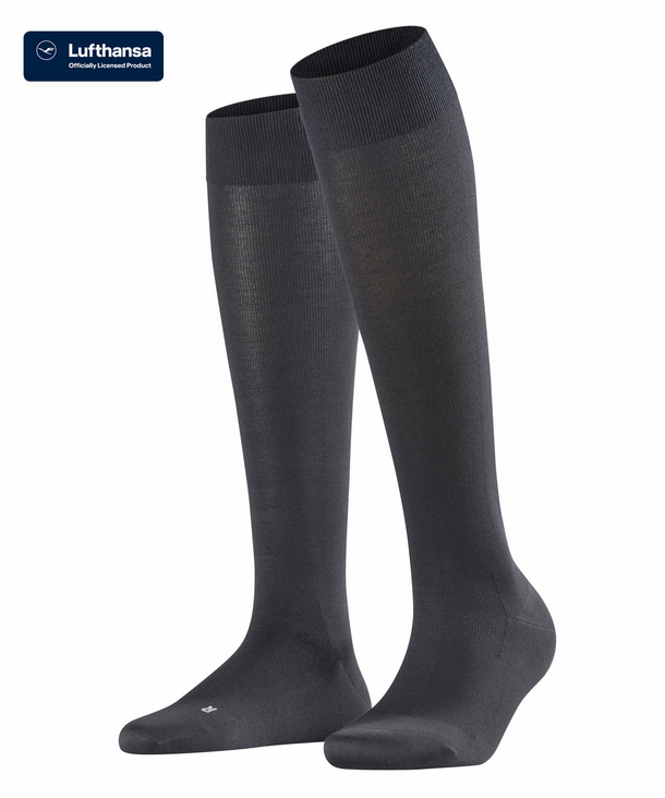 Image of FALKE Energizer Women Knee-high Socks, -, Black, Block colour