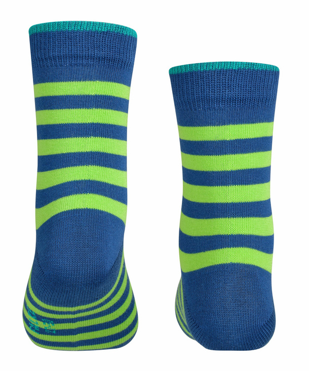 Falso|#Falke Kids Pencil Stripe Socks Light Grey 39-42