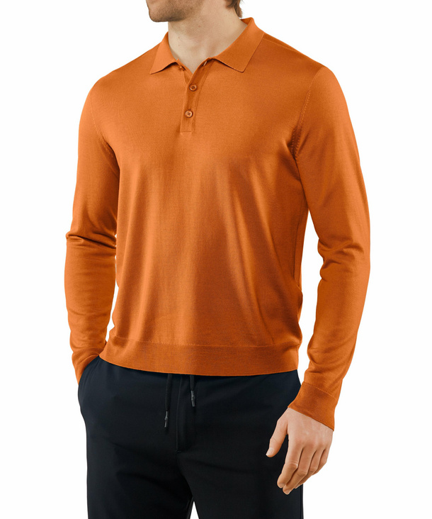 sweater orange polos
