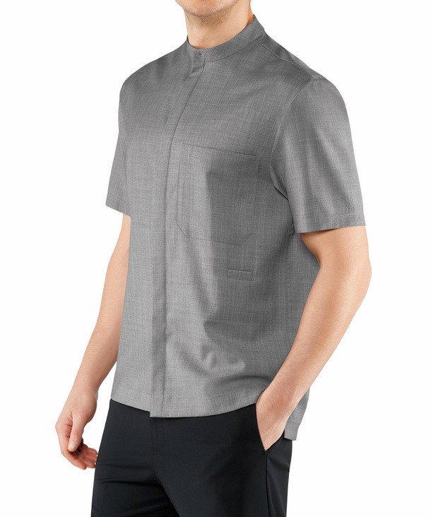 chemise col haut