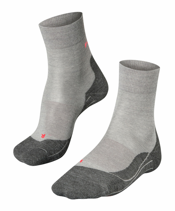 grey running socks