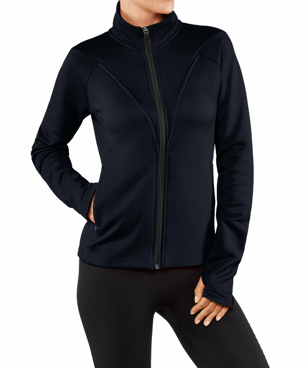 collared zip up jacket