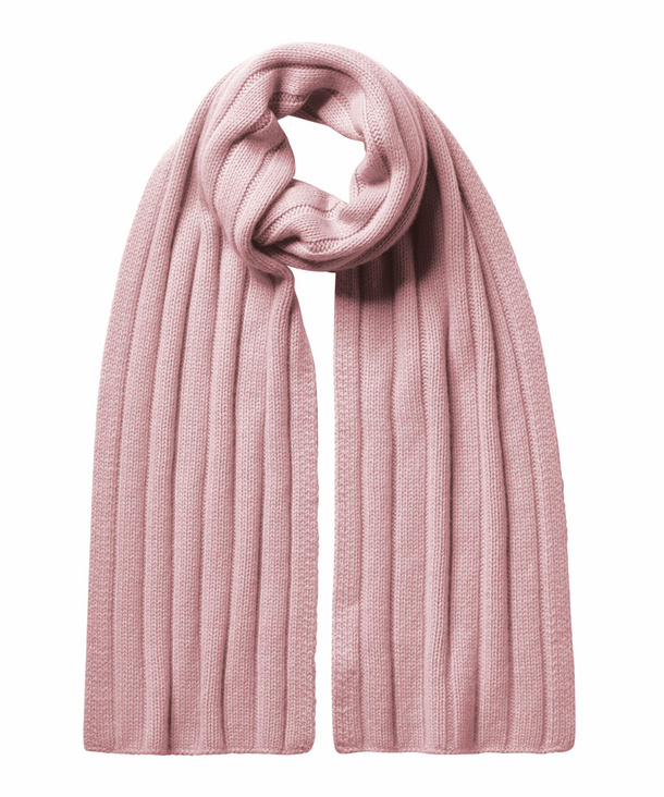 Image of FALKE Scarf Scarf, ONESIZE, Rose, Block colour, Cashmere
