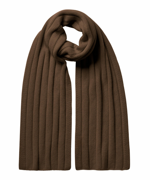 Image of FALKE Scarf Scarf, ONESIZE, Brown, Block colour, Cashmere