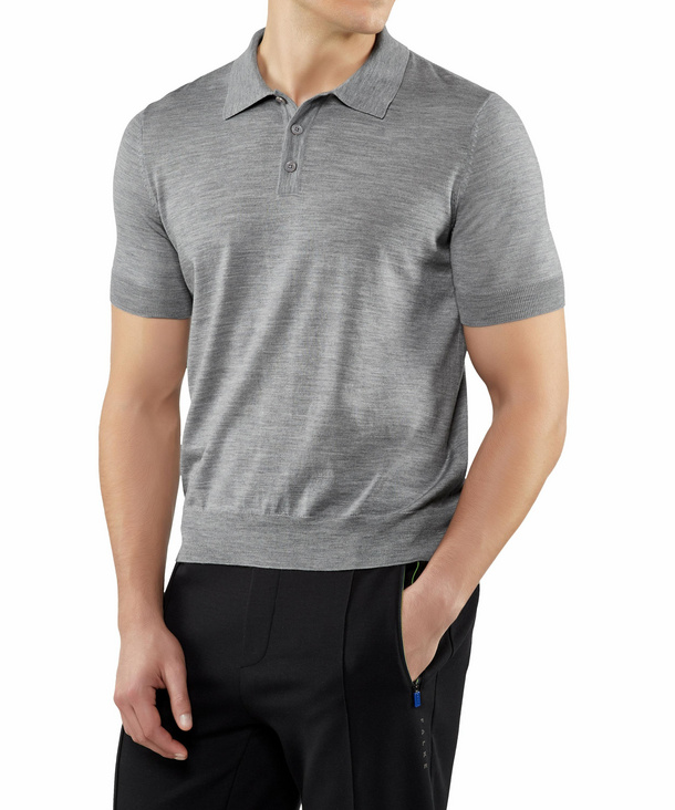 mens gray polo shirts