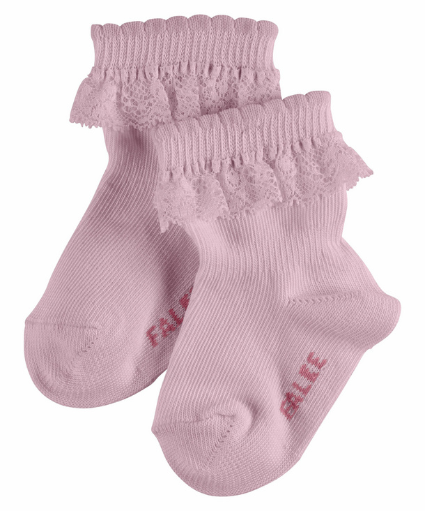 white lace baby socks