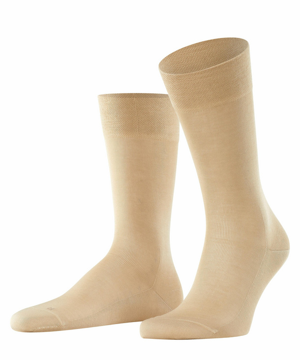 1% Elastane-Pressure Free Cuff-Mercerized Cotton Sensitive Malaga Sock-96% Cotton 3% Polyamide