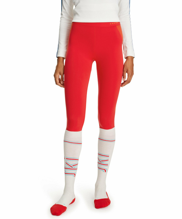 Trend Women Skiing Tights Warm (Red)