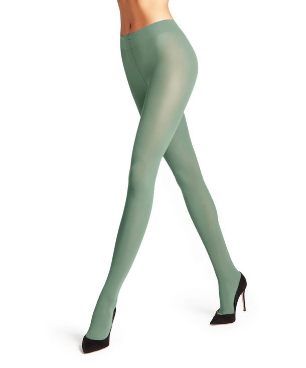 Tights Pure Matt 50 den (Green) | FALKE
