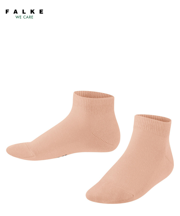 FALKE Sneaker Family Baumwolle Kinder rosa blau viele weitere Farben verstärkte Sneakersocken ohne Muster atmungsaktiv dünn kurz einfarbig umweltfreundlich nachhaltig 1 Paar