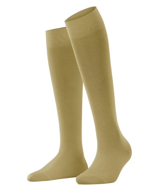 Knee-high Cotton Touch (Green) | FALKE