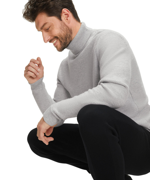 mens light grey turtleneck