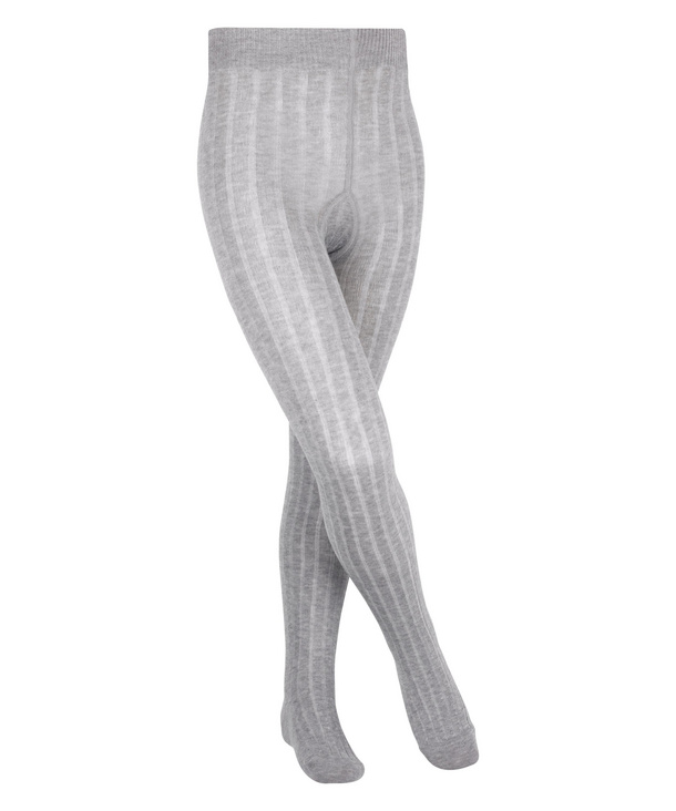 Tights Classic Rib (Grey) | FALKE