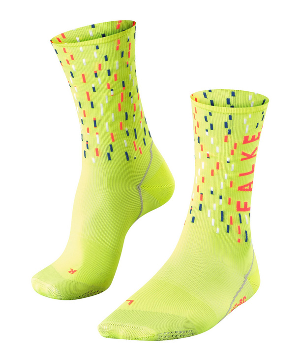 BC Impulse Peloton Unisex Ciclismo Calzini (Giallo) | FALKE