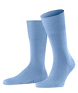 FALKE Mens Airport Dress Socks for Business and Casual Black More Colors Over the Calf 1 Pair Merino Wool Cotton Blend 