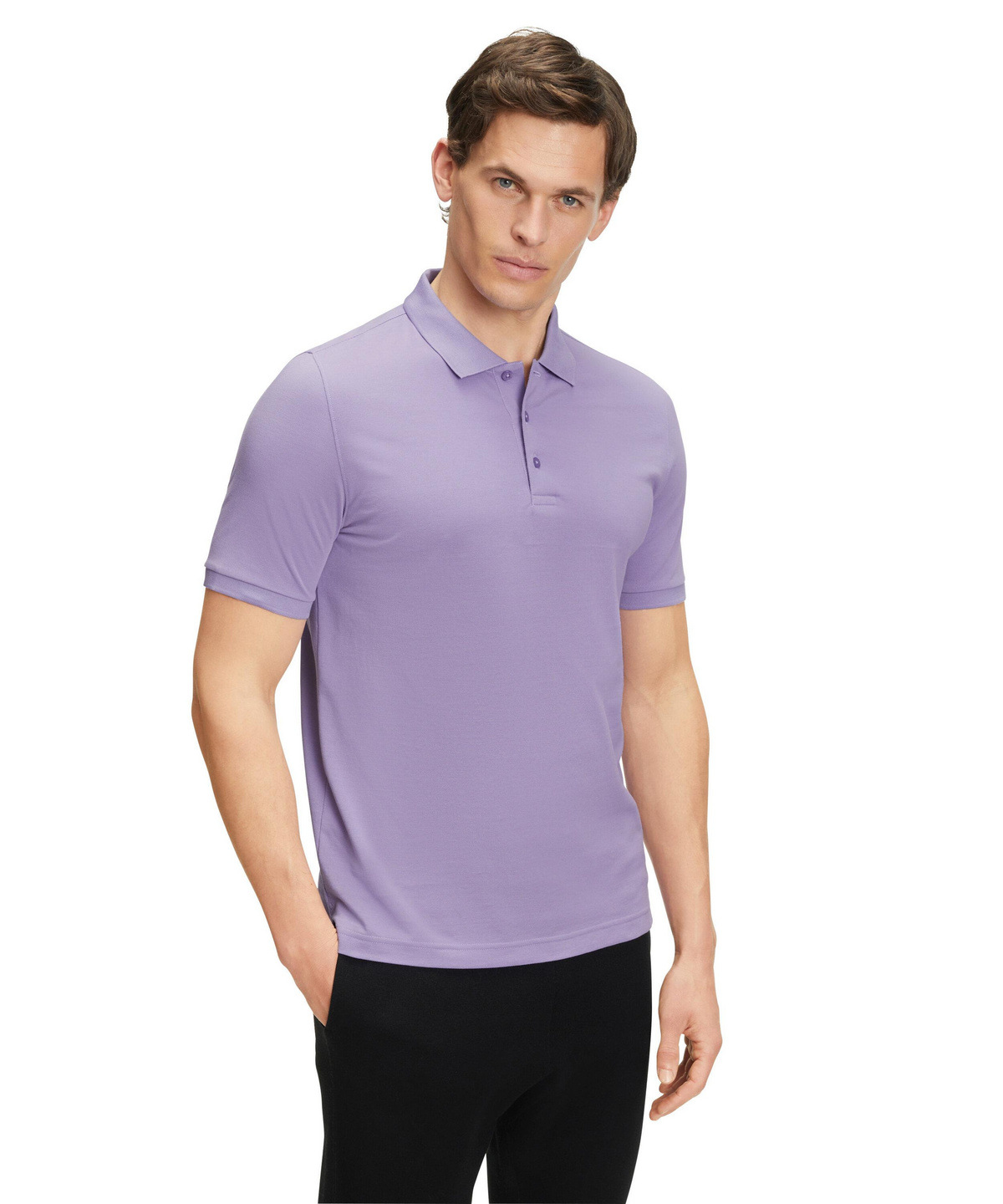 lavender polo t shirt