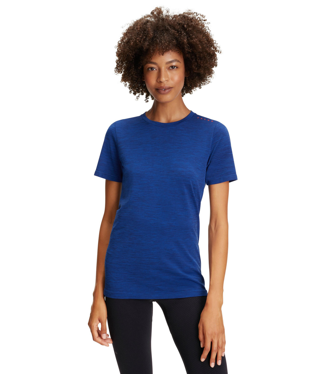 CORE Women T-Shirt Round-neck (Blue) | FALKE