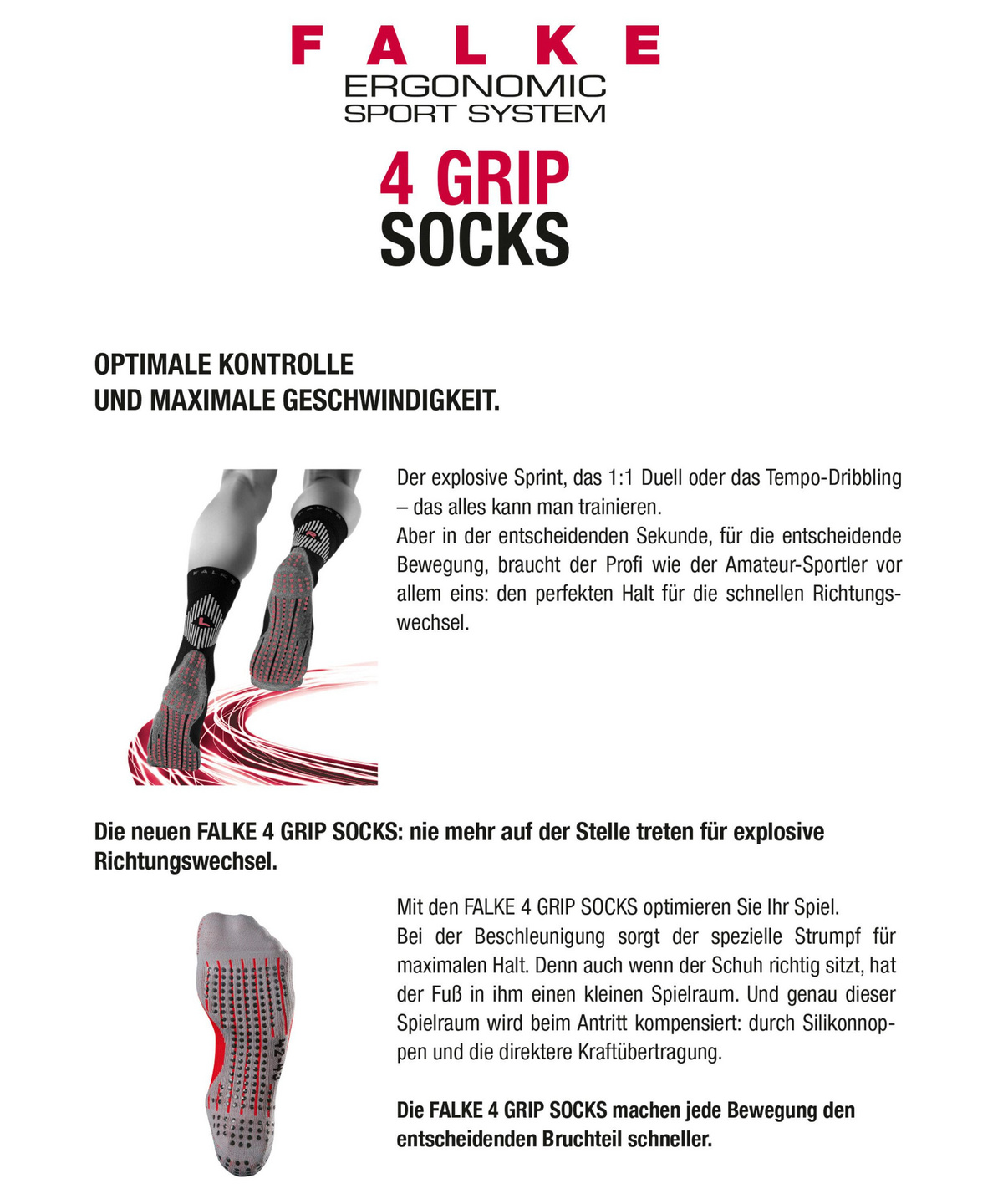 4GRIP Stabilizing Unisex Socks