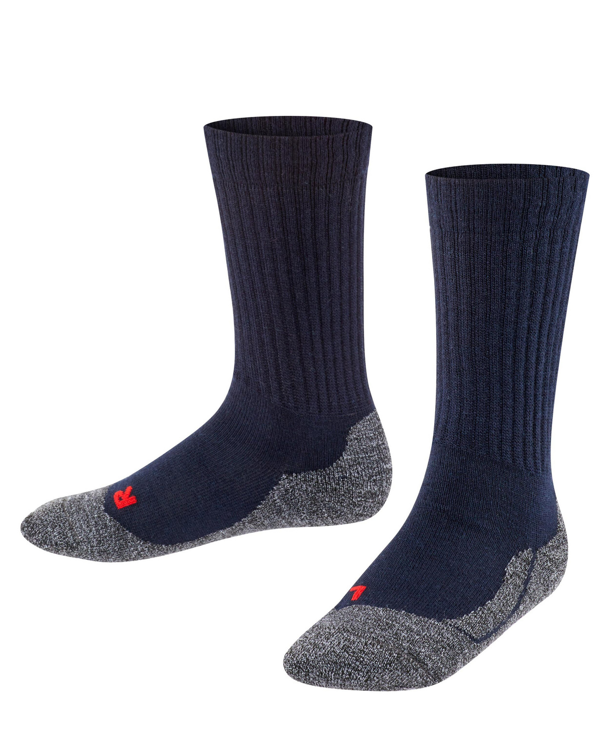 FALKE Socken Active Fair Isle Baumwolle Kinder grau blau viele weitere Farben verstärkte Kindersocken mit Muster atmungsaktiv dünn gegen Schweiß für aktive Kinder mit Norwegermuster 1 Paar 
