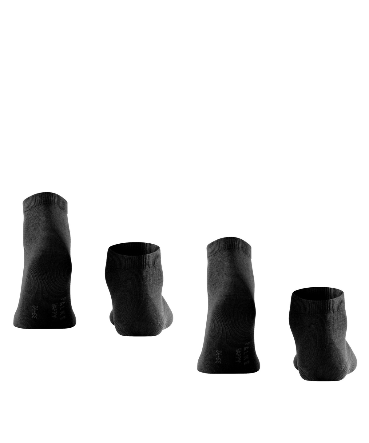 hout gebruik Ondenkbaar Happy 2-Pack Men Sneaker Socks (Black) | FALKE