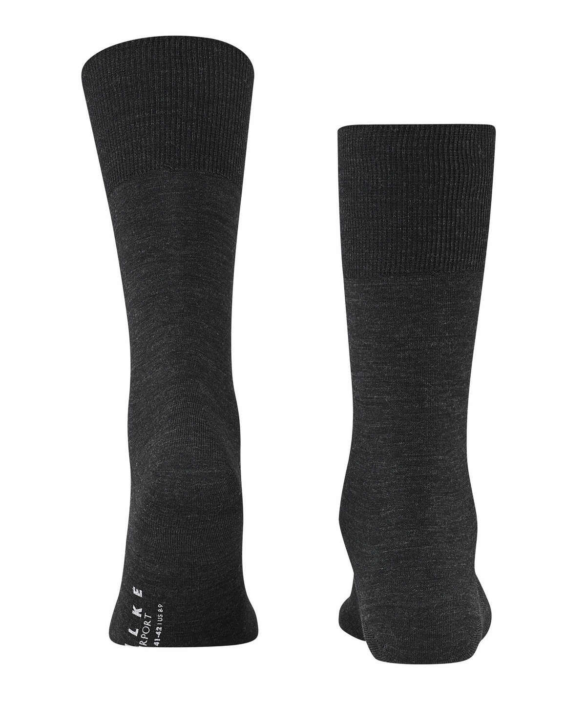 FALKE Airport Merino Wool-blend Socks in Grey for Men Mens Clothing Underwear Socks 