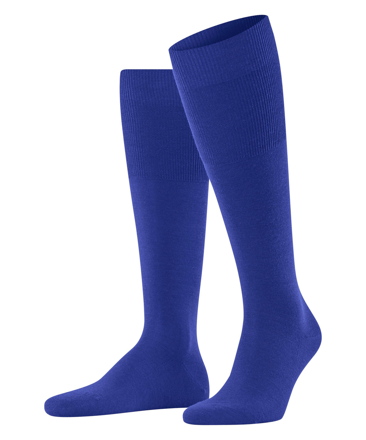 FALKE Airport Perfect-fit Merino Wool Crew Socks in Blue for Men Mens Clothing Underwear 
