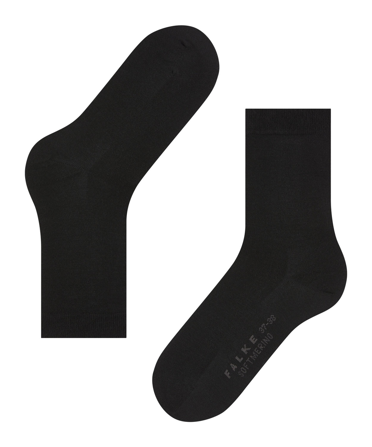 FALKE Women's Softmerino Knee-High Socks, Merino Wool Cotton, Warm  Stockings Casual and Dress, Black (Black 3009), 8-9 : : Clothing,  Shoes & Accessories