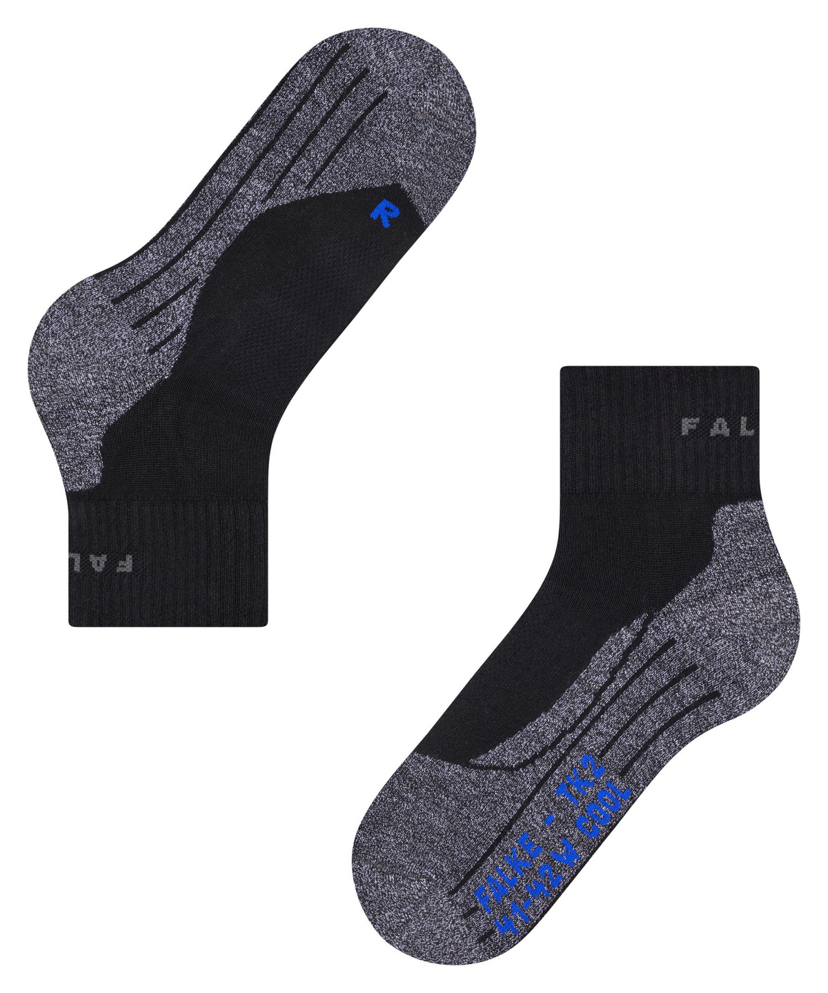 Afscheid metriek Serena Trekking Socks TK2 Short Cool Men (Black) | FALKE