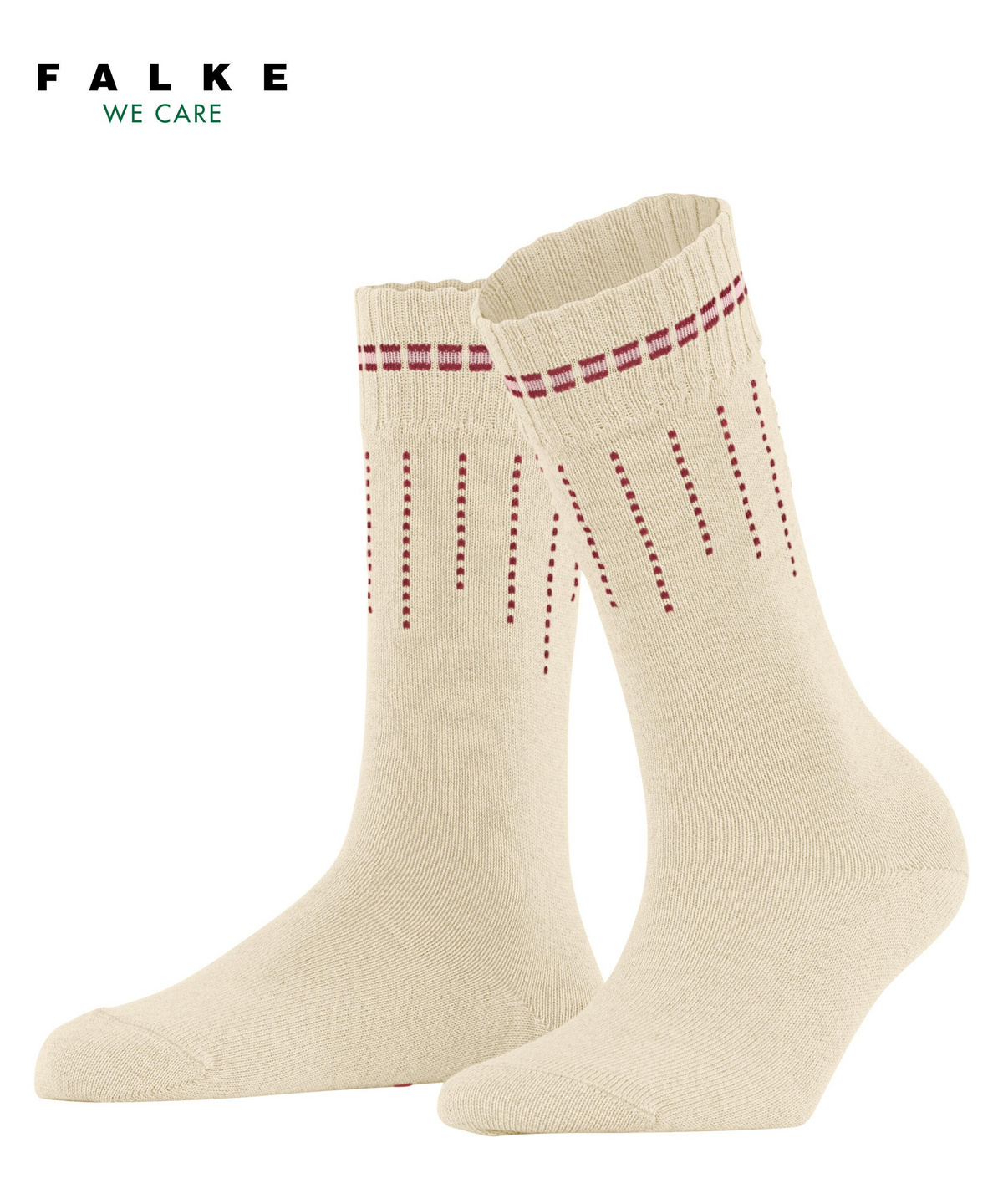 Neon Knit Women Socks (Beige) | FALKE