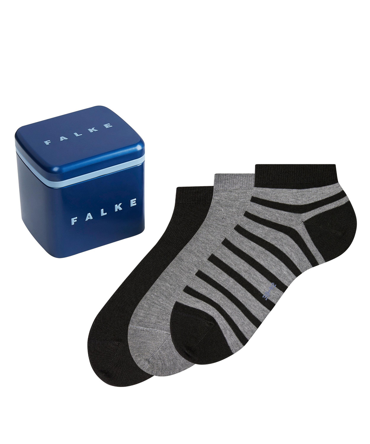 FALKE Paquete De 3 Calcetines Familiares Para Hombre, 3 Pares