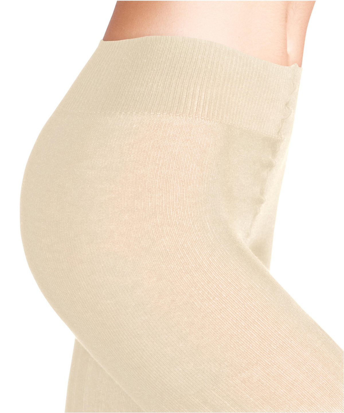 Cross Knit Donna Scaldamuscoli (Beige)