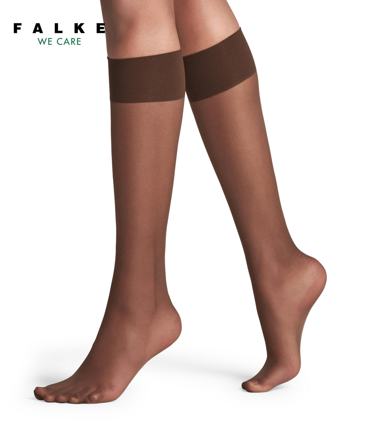 Women's Fishnet Leggings Socks - Brown