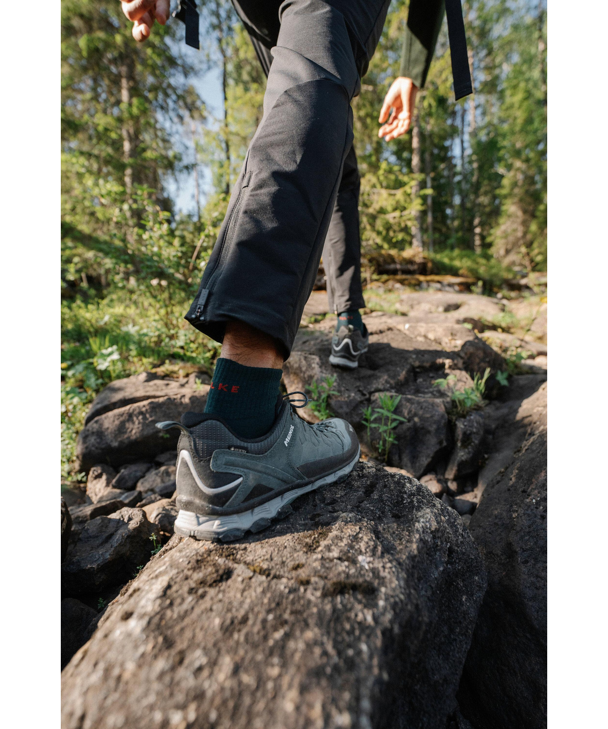 Calcetines de compresión altos Hiking Max Cushion para hombre