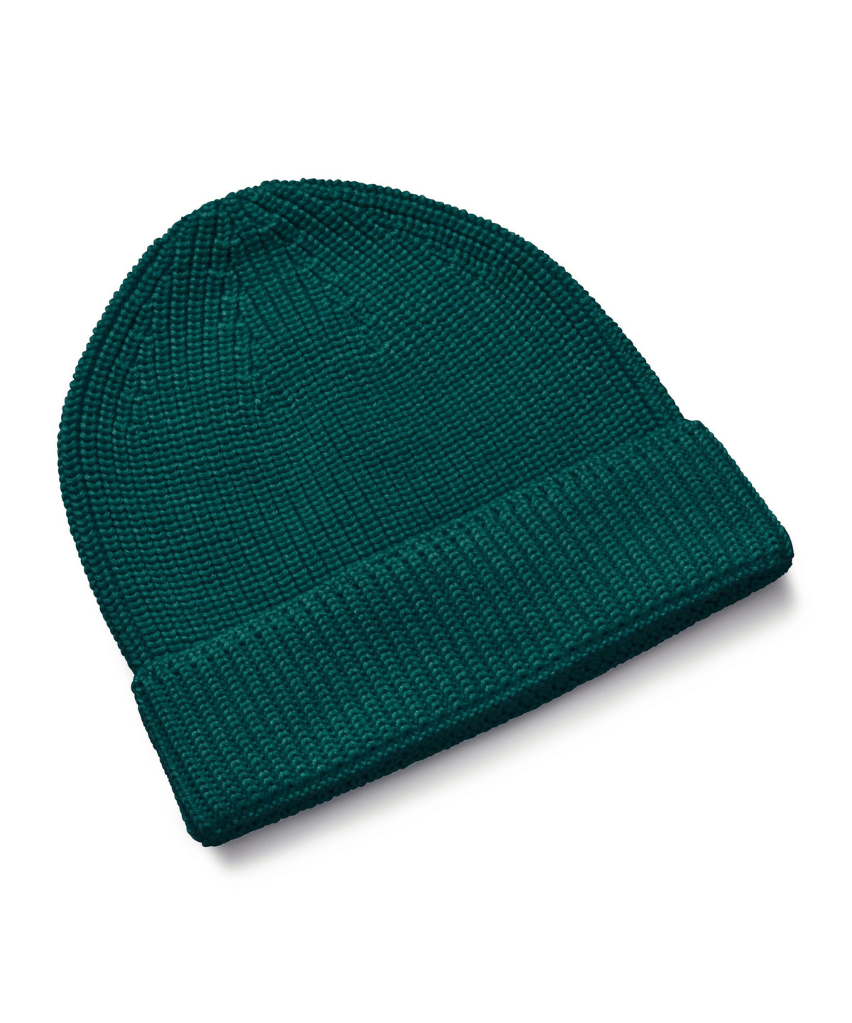 Gorro verde de pura lana merina - Verde