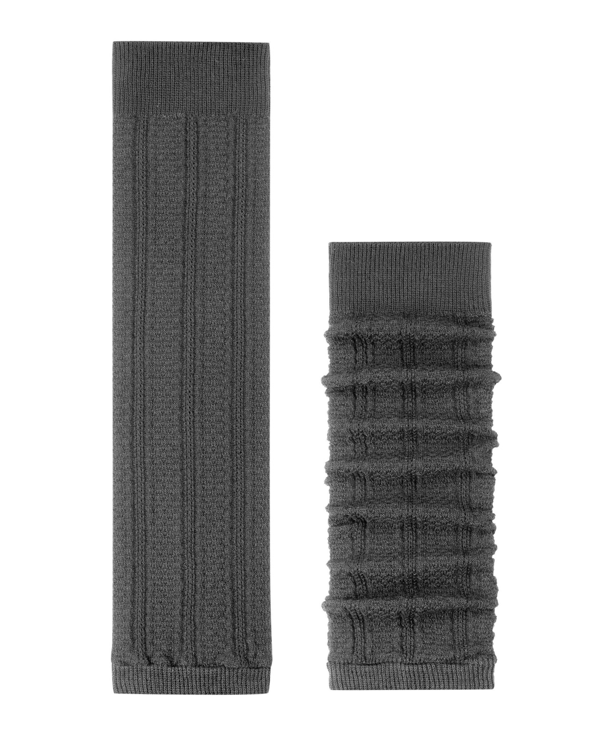Needlepoint Women Leg warmers (Grey)