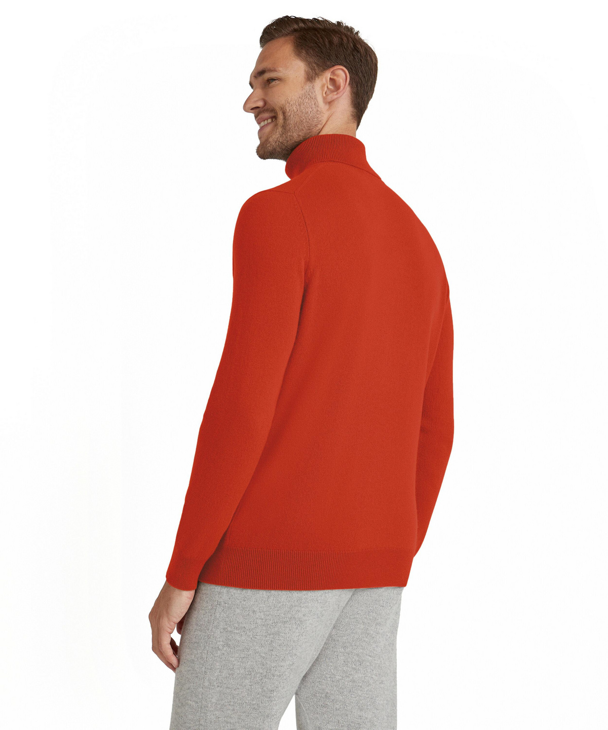 Col roulé homme discount orange