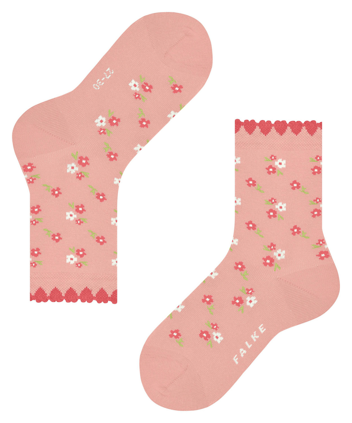 Collant Per Bambini FALKE Little Flowers - Cotone Morbido, Motivo Fiori, Fascia Vita Comoda - Unisex, Pacco Da 1