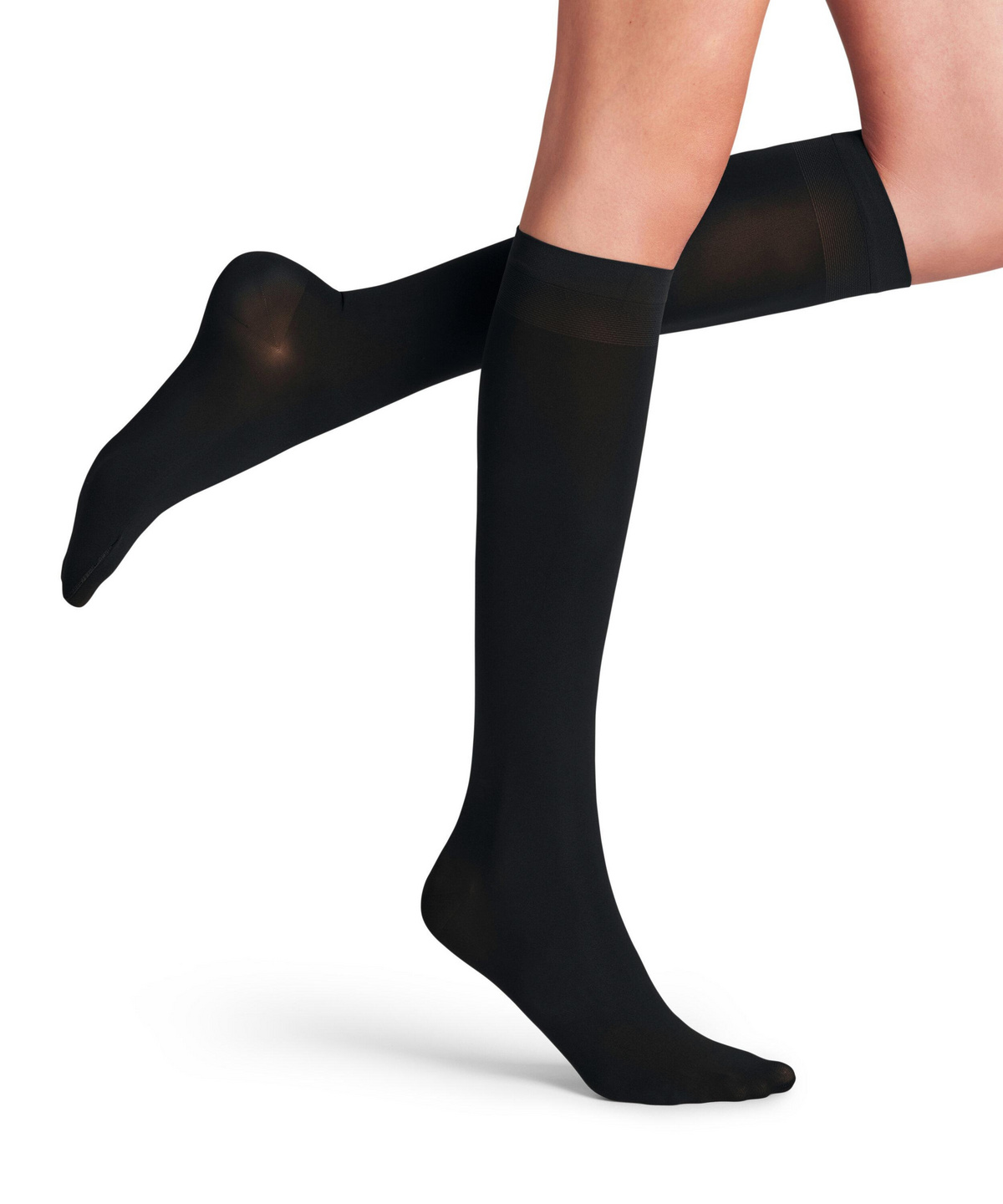 Vitalize 40 DEN Women Knee High Socks (Black)