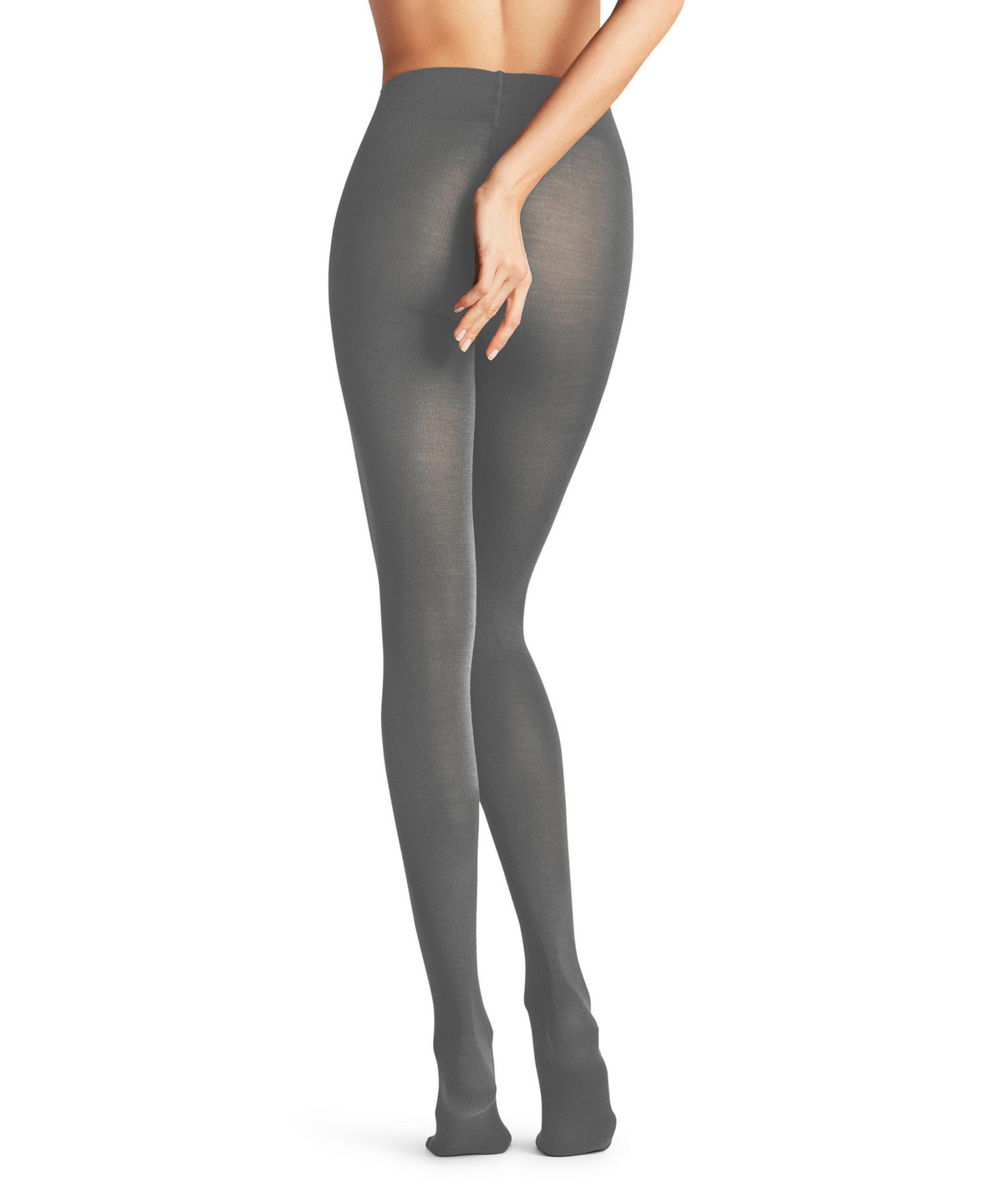【最終値下げ】On Core Tights レディース XS グレー ブラック Tights Softmerino (Grey) | FALKE