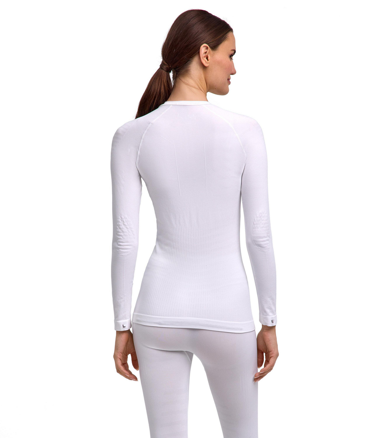 Women Long-sleeve shirt Maximum Warm (White)